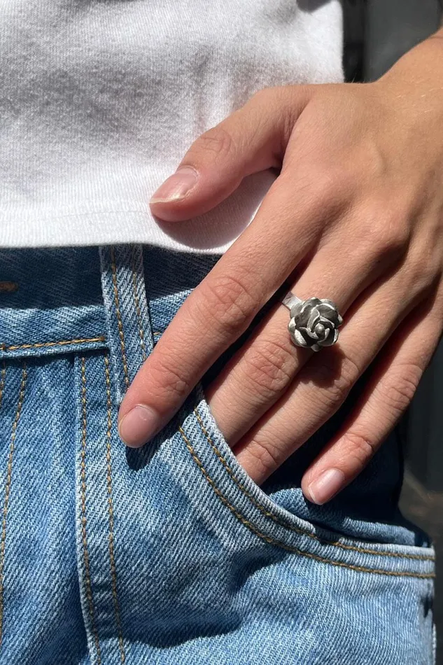 Accessories Rose Ring Brandy Melville JEWELRY