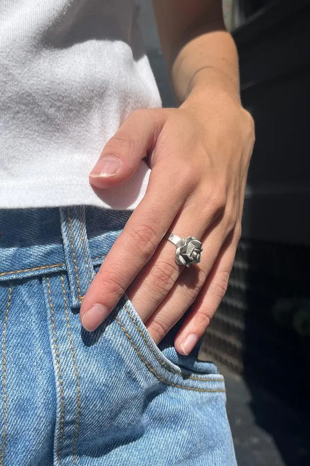 Accessories Rose Ring Brandy Melville JEWELRY