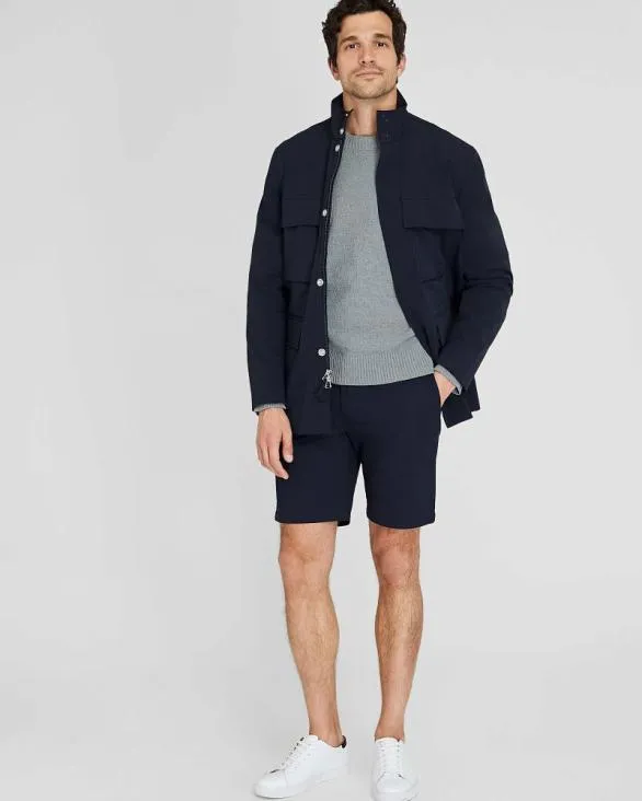 Club Monaco Shorts Maddox 9034 Shorts Navy 8211 Men