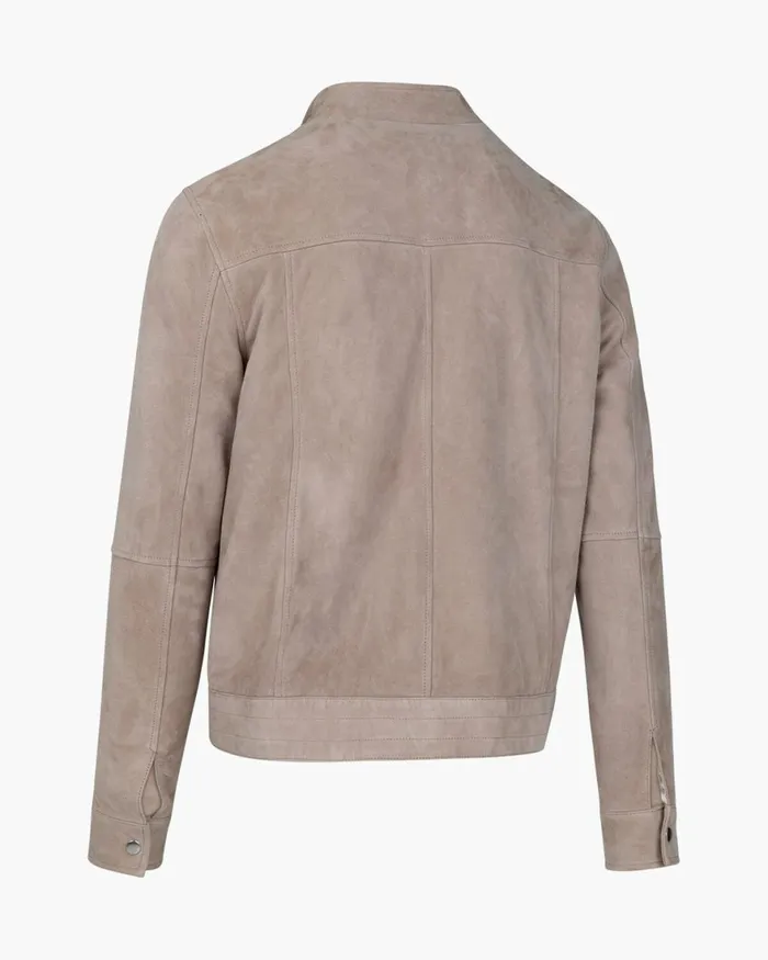 Cruyff Esteban Suede Biker Jacket Crme Men Jackets Cruyff Esteban Suede Biker Jacket Crme Men Jackets