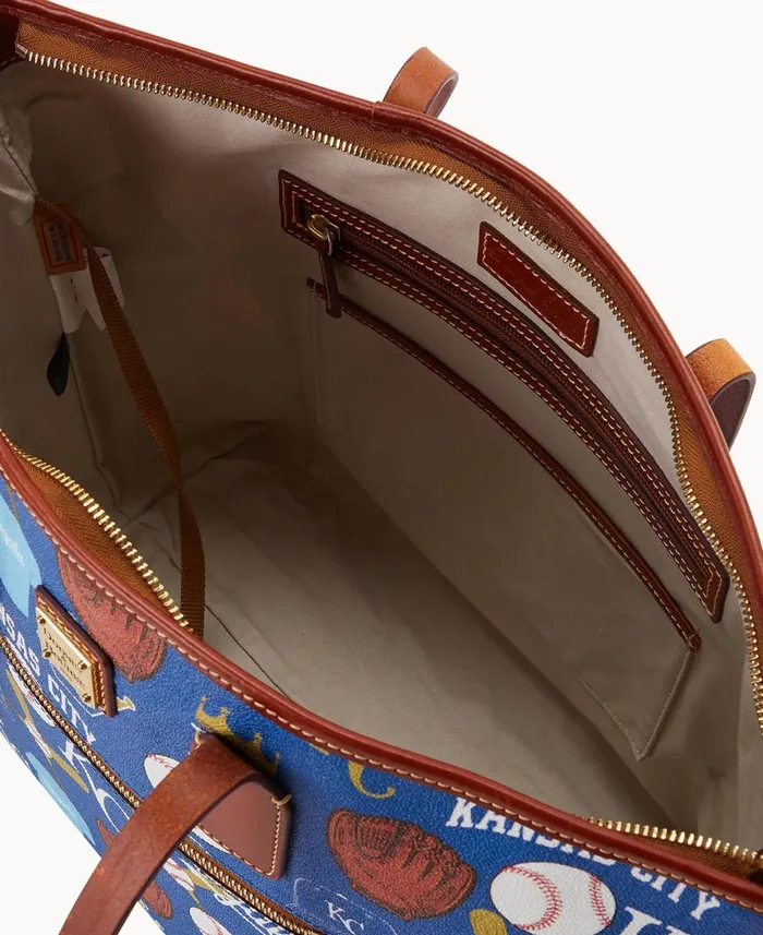 Dooney and Bourke Totes MLB Royals Tote Royals 8211 WomenMen