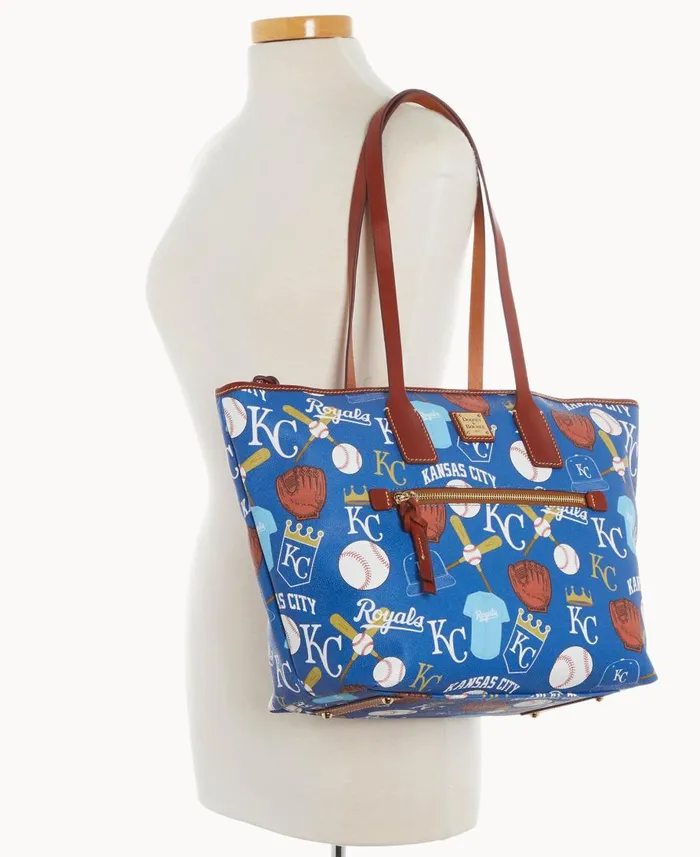 Dooney and Bourke Totes MLB Royals Tote Royals 8211 WomenMen
