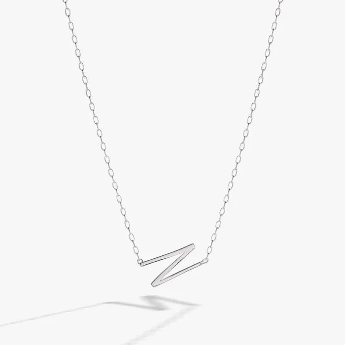 Fine Jewelry Women Alex And Ani Initial N Precious Elongated Necklace 14kt Gold Over 925 Sterling Silver
