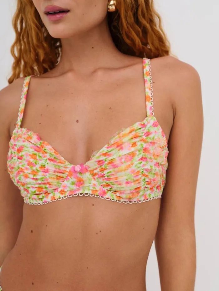 For Love and Lemons Lingerie Giselle Underwire Bra Multi 8211 Women