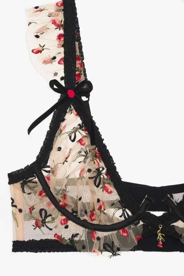 For Love and Lemons Lingerie Kendra Underwire Bra Black 8211 Women For Love and Lemons Lingerie Kendra Underwire Bra Black 8211 Women