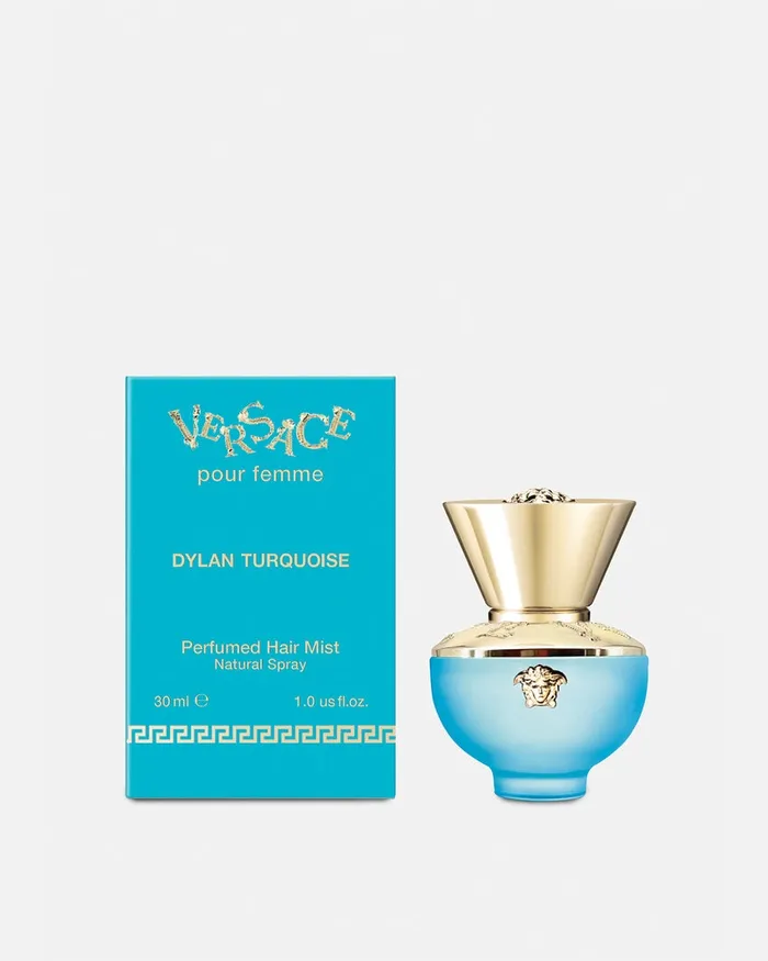 Fragrances and Body Care Women Versace Dylan Turquoise Hair Mist 30 Ml Blue