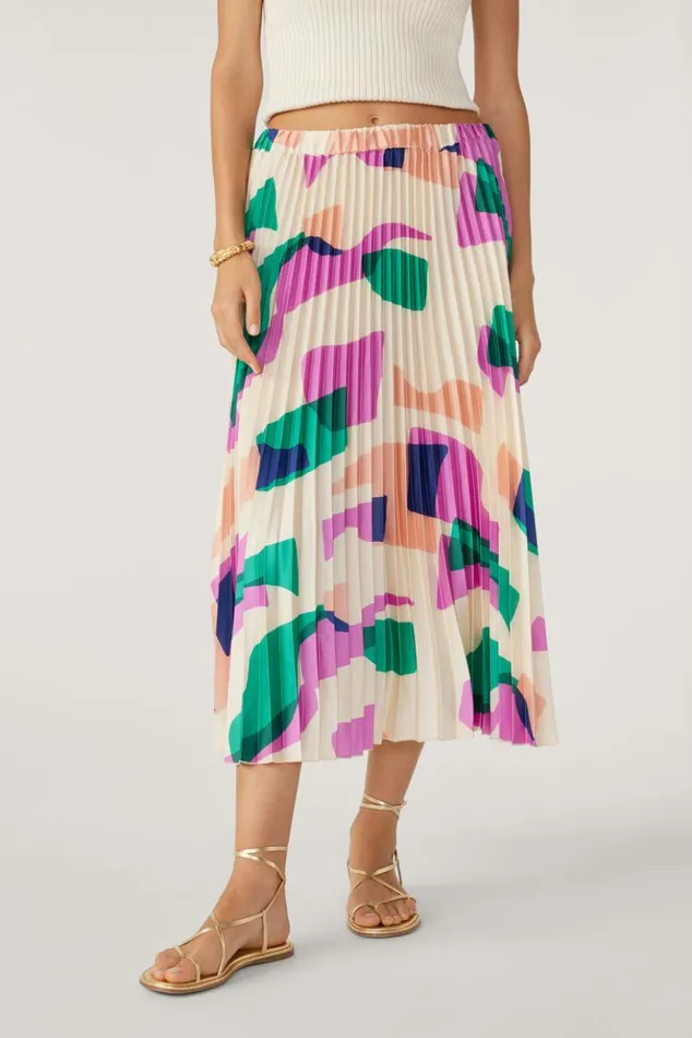 GloriaPleated Skirt Clothing Baandsh Skirts and Shorts