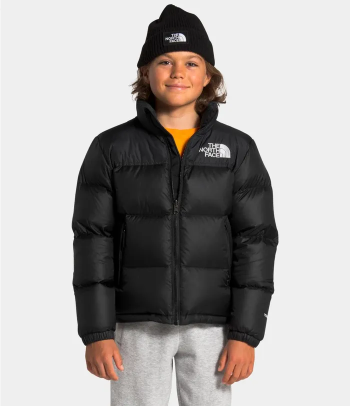 Kids 1996 Retro Nuptse Jacket Tnf Black The North Face Jackets and Vests