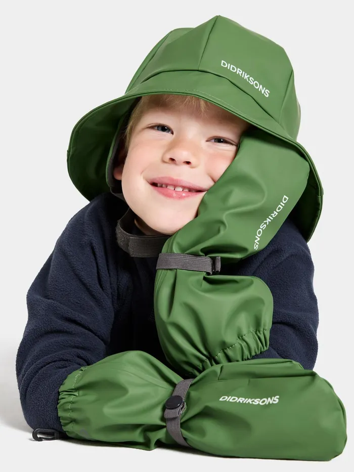 Kids Glove Kid039s Galon Algae Green Didriksons Gloves and Mittens