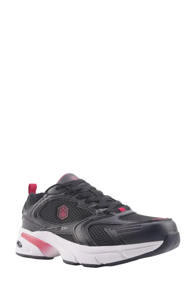 Lumberjack SNEAKERS Men ATHENS SMI2611001 BLACK Man Sport Shoes Black