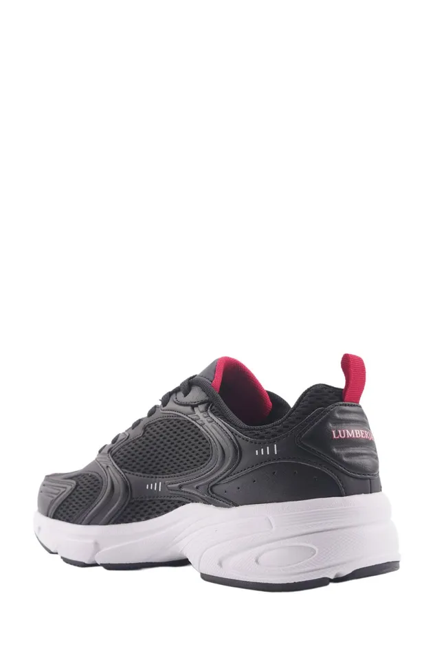 Lumberjack SNEAKERS Men ATHENS SMI2611001 BLACK Man Sport Shoes Black