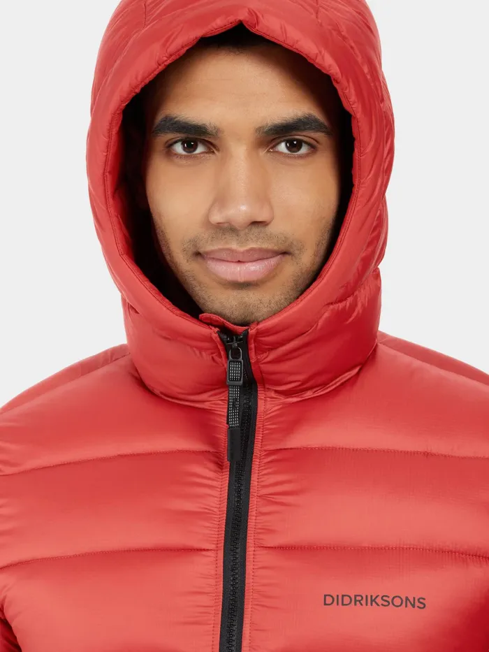 Men Ed Jacket Ochre Red Didriksons Autumn Jackets