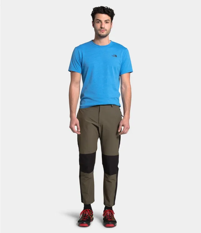 Mens North Dome Active Crop Pant New Taupe Greentnf Black The North Face Pants