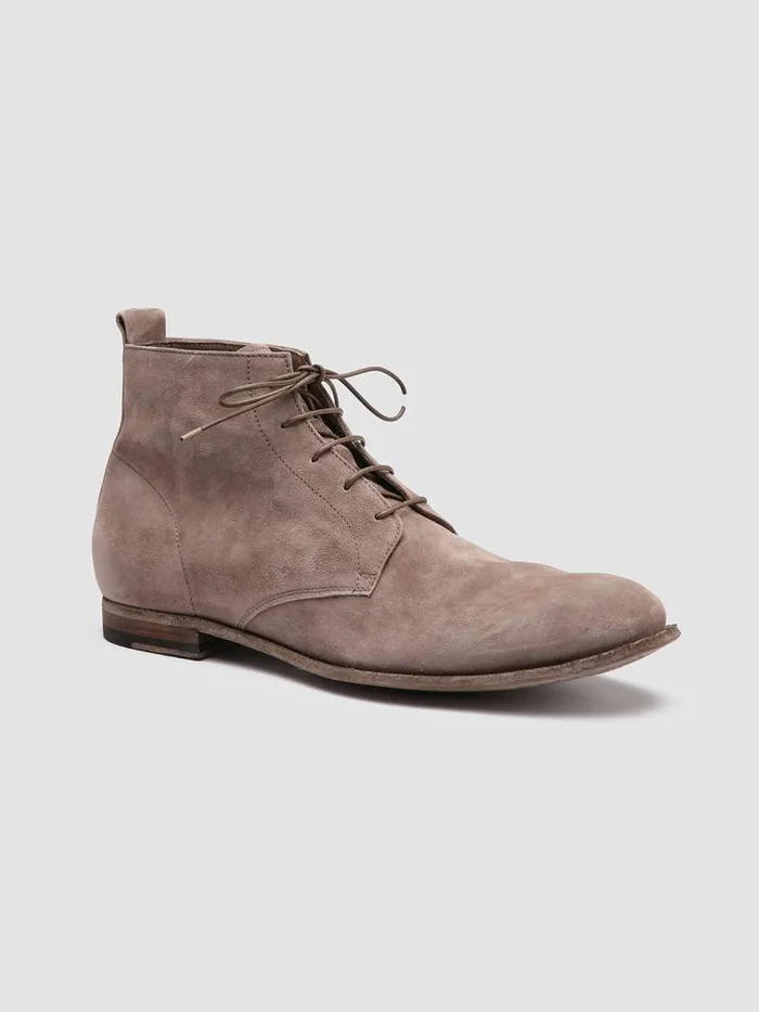 Officine Creative Boots and Ankle Boots STEREO 004 Otter Taupe Suede Ankle Boots 8211 Men Officine Creative Boots and Ankle Boots STEREO 004 Otter Taupe Suede Ankle Boots 8211 Men