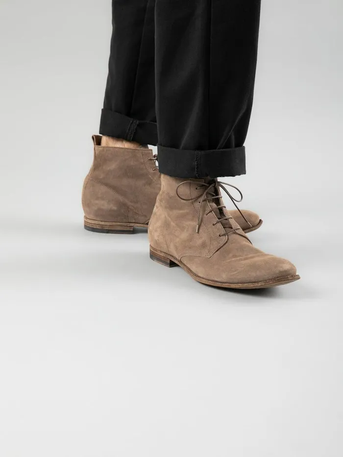 Officine Creative Boots and Ankle Boots STEREO 004 Otter Taupe Suede Ankle Boots 8211 Men Officine Creative Boots and Ankle Boots STEREO 004 Otter Taupe Suede Ankle Boots 8211 Men