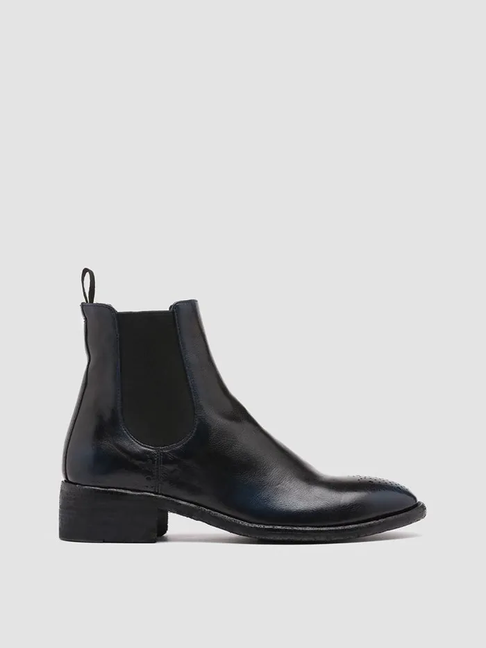 Officine Creative Boots and Booties SELINE 002 NavytoneSupernero Leather Chelsea Boots 8211 Women Officine Creative Boots and Booties SELINE 002 NavytoneSupernero Leather Chelsea Boots 8211 Women
