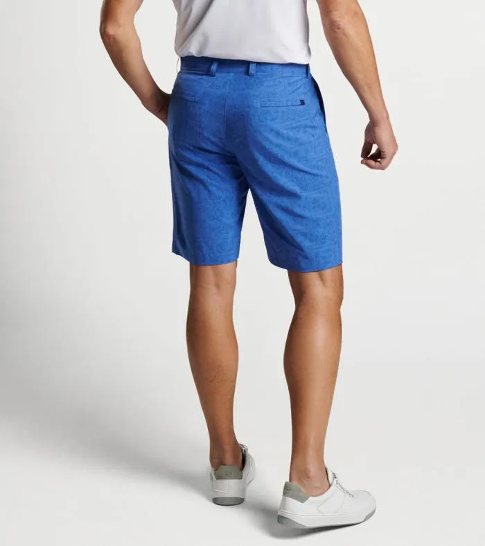 Peter Millar Shorts GolfMen Shackleford Delos Paisley Performance Hybrid Short