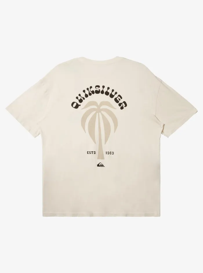 Quiksilver Bloom TShirt Birch Mens Tees Quiksilver Bloom TShirt Birch Mens Tees