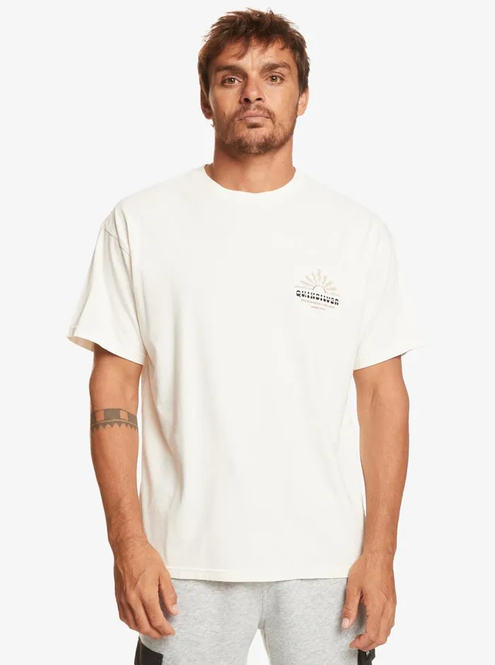 Quiksilver Bloom TShirt Birch Mens Tees Quiksilver Bloom TShirt Birch Mens Tees