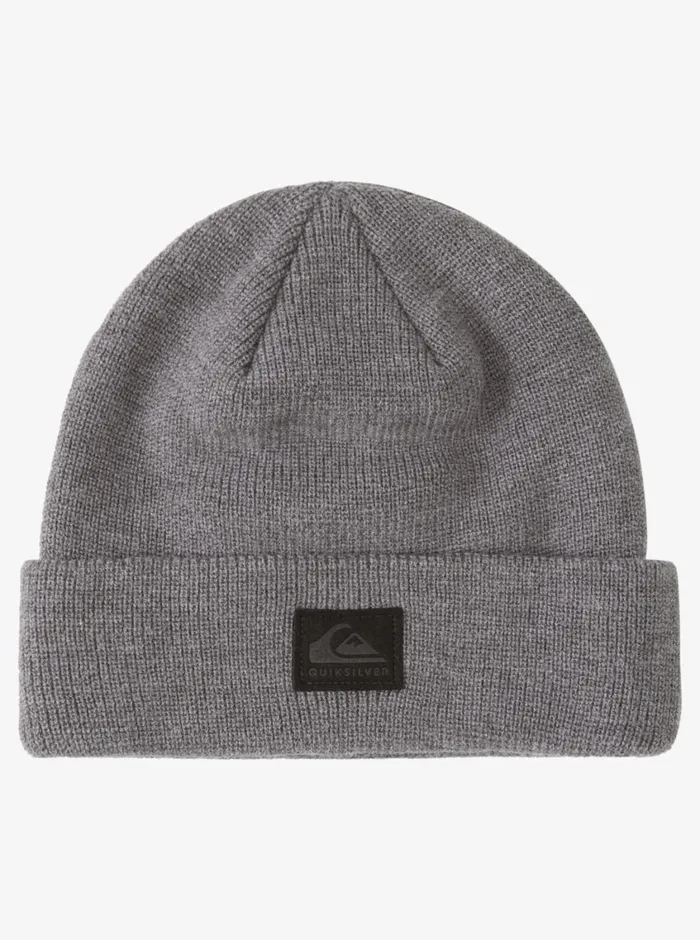 Quiksilver Performer Cuff Beanie Medium Grey Wash Mens Accessories Quiksilver Performer Cuff Beanie Medium Grey Wash Mens Accessories