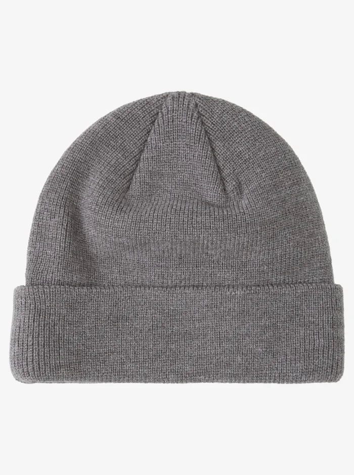 Quiksilver Performer Cuff Beanie Medium Grey Wash Mens Accessories Quiksilver Performer Cuff Beanie Medium Grey Wash Mens Accessories