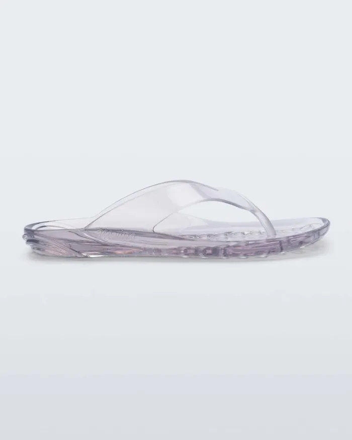 Real Jelly Flip Flop Clear Women Melissa Flip Flops