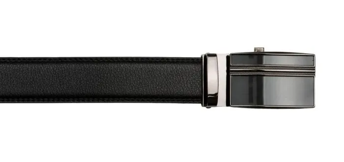 RWandCO Belts and Suspenders CHAMPS Leather Automatic And Adjustable Belt Black Black 8211 Men RWandCO Belts and Suspenders CHAMPS Leather Automatic And Adjustable Belt Black Black 8211 Men
