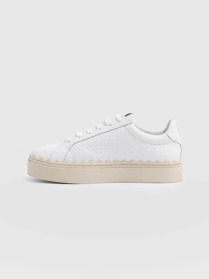 Saint And Sofia All Sneakers Women Brook Scallop Sneaker 8211 White White
