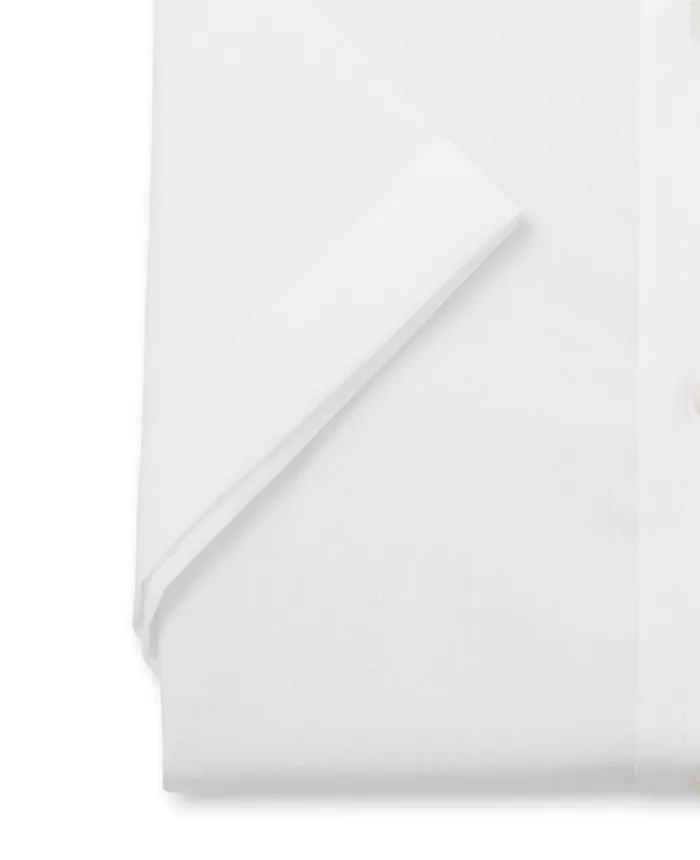 Savile Row Company White Poplin Classic Fit Short Sleeve Formal Shirt Men Short Sleeve Shirts Savile Row Company White Poplin Classic Fit Short Sleeve Formal Shirt Men Short Sleeve Shirts