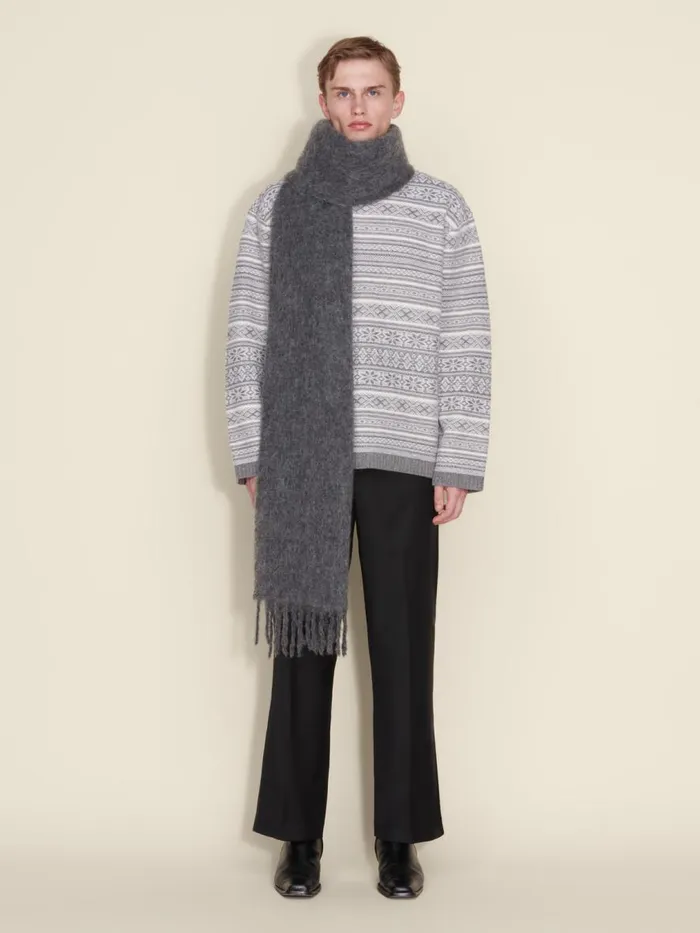 Scarves WomenMen Holzweiler Fresia Grey
