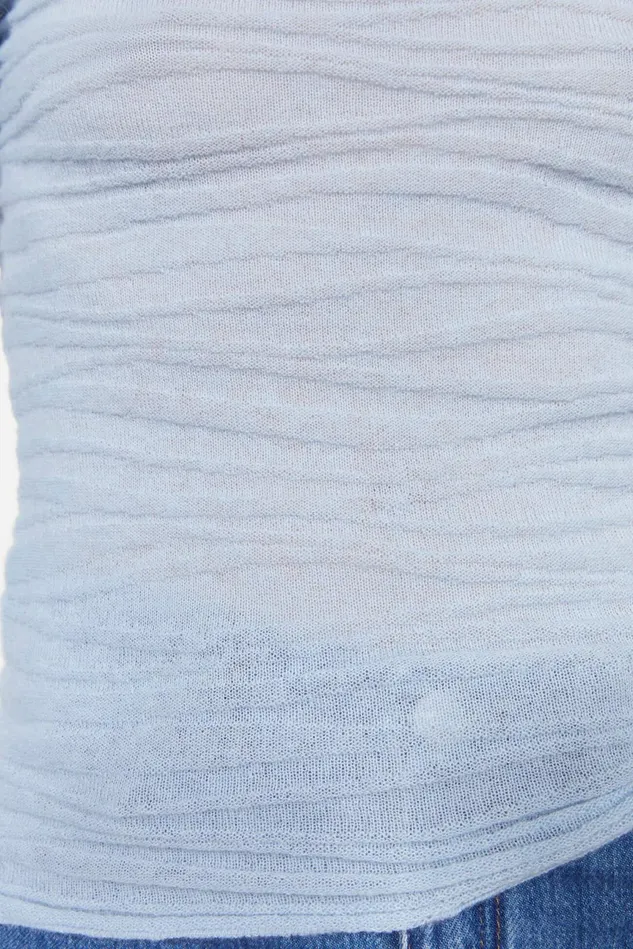 Simony Knitted Sweater Fog Blue Women Rodebjer Knitwear