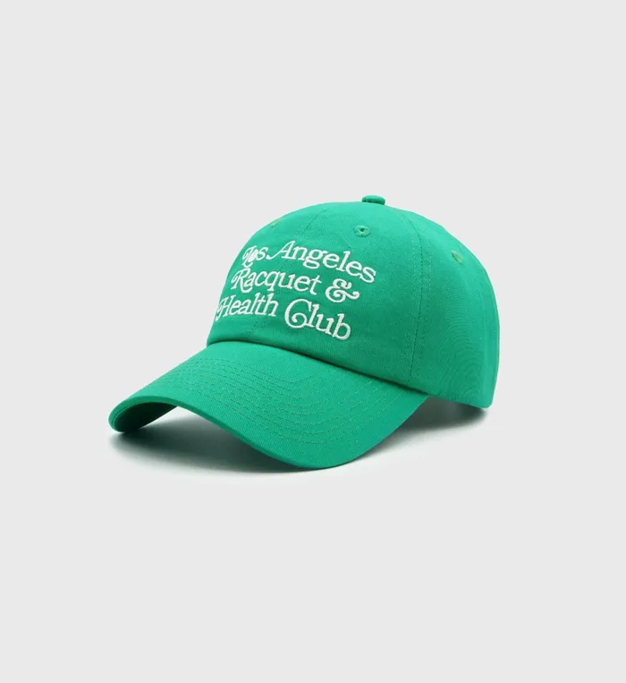 Sporty and Rich Hats Women LA Racquet Club Hat 8211 VerdeWhite
