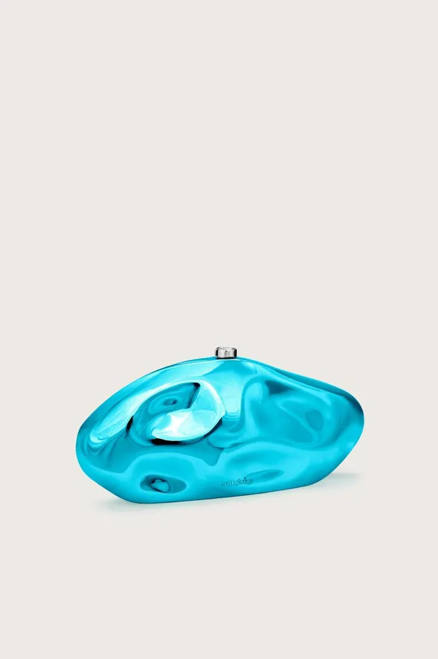 Women Cult Gaia Clutches THE CALDERA CLUTCH 8211 POOL Women Cult Gaia Clutches THE CALDERA CLUTCH 8211 POOL