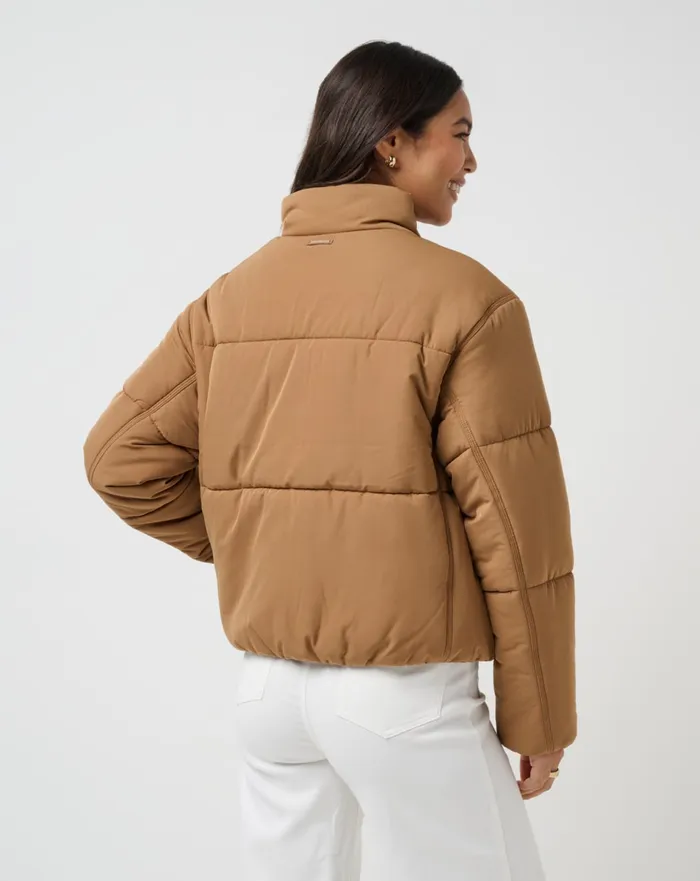 Women Jackets TravisMathew MONT BLANC 30 Chestnut