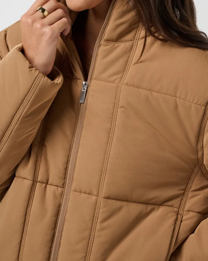 Women Jackets TravisMathew MONT BLANC 30 Chestnut