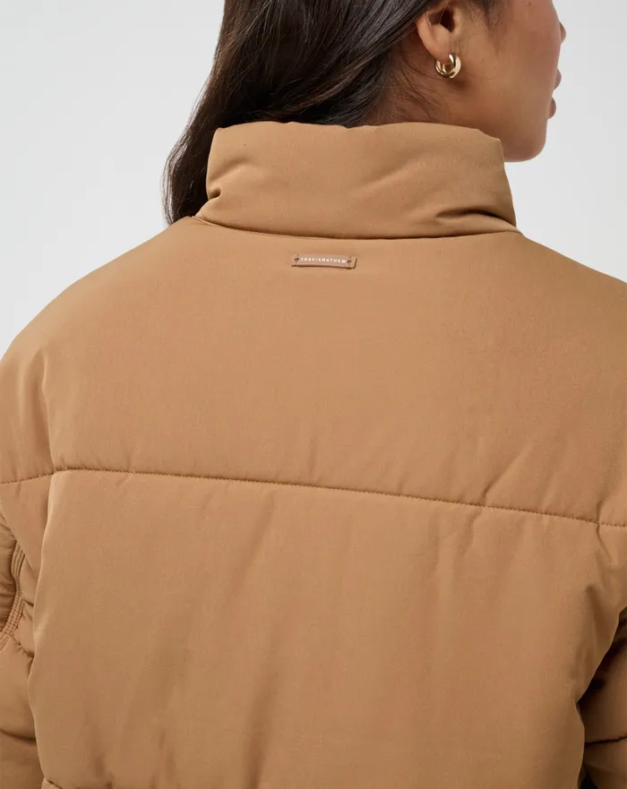 Women Jackets TravisMathew MONT BLANC 30 Chestnut