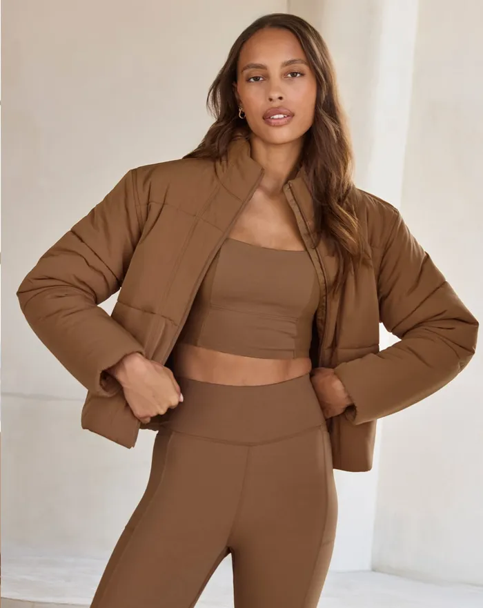 Women Jackets TravisMathew MONT BLANC 30 Chestnut