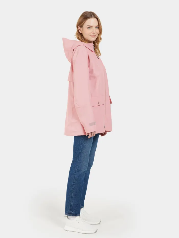 Women Tone Parka Oyster Lilac Didriksons Spring Jackets