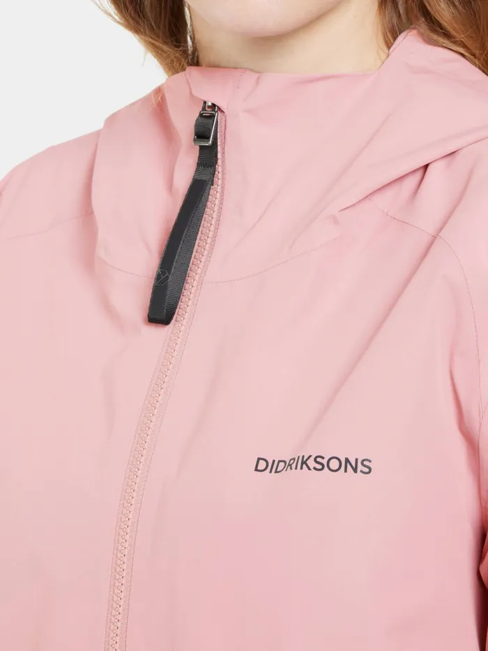 Women Tone Parka Oyster Lilac Didriksons Spring Jackets