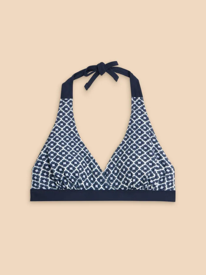 Women White Stuff Clothing Sunshine Reversible Halter Neck Bikini Top Women White Stuff Clothing Sunshine Reversible Halter Neck Bikini Top