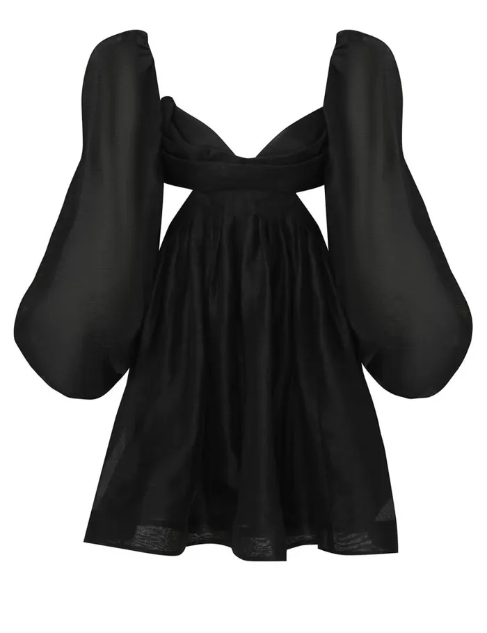 Zimmermann Dresses Harmony Bralette Mini Black 8211 Women