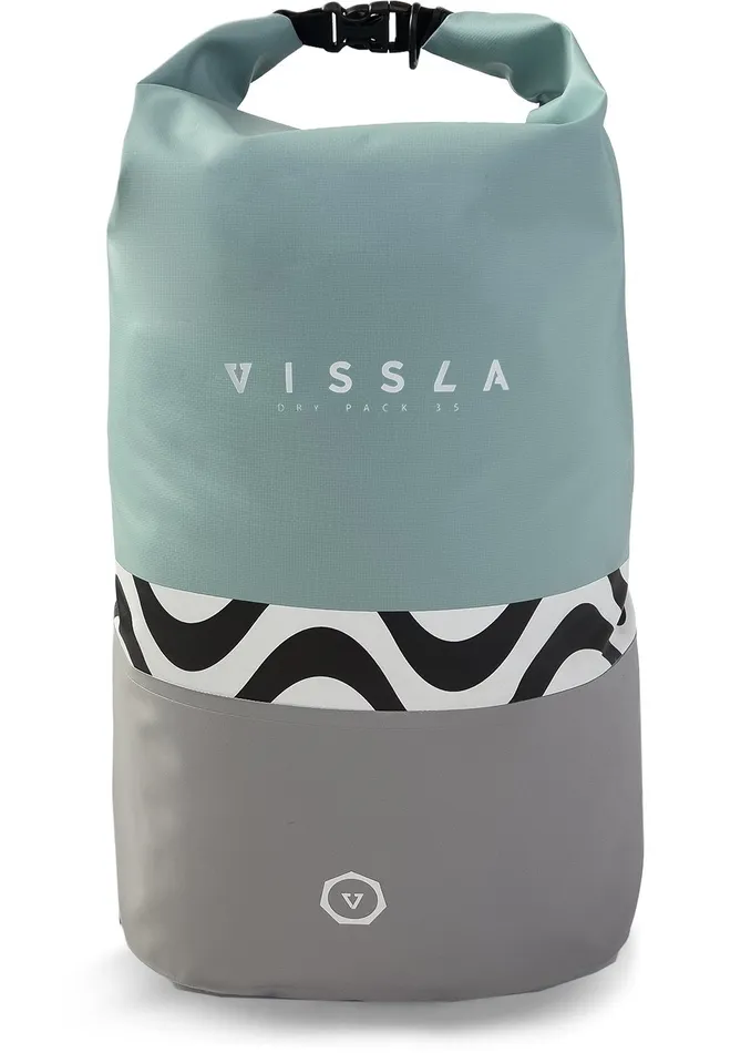 7 Seas 35L Dry Backpack Jade Bags Vissla Men