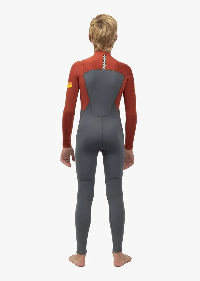 7 Seas Boys Raditude 43 Full Chest Zip Wetsuit Rust Wetsuits Vissla Youth 7 Seas Boys Raditude 43 Full Chest Zip Wetsuit Rust Wetsuits Vissla Youth