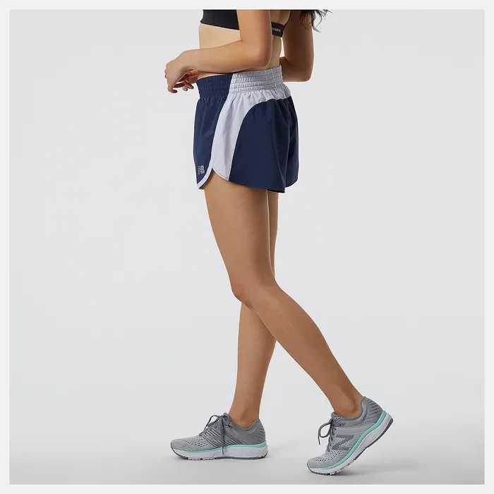 Accelerate 25 inch Short NATURAL INDIGO Women Shorts New Balance Accelerate 25 inch Short NATURAL INDIGO Women Shorts New Balance