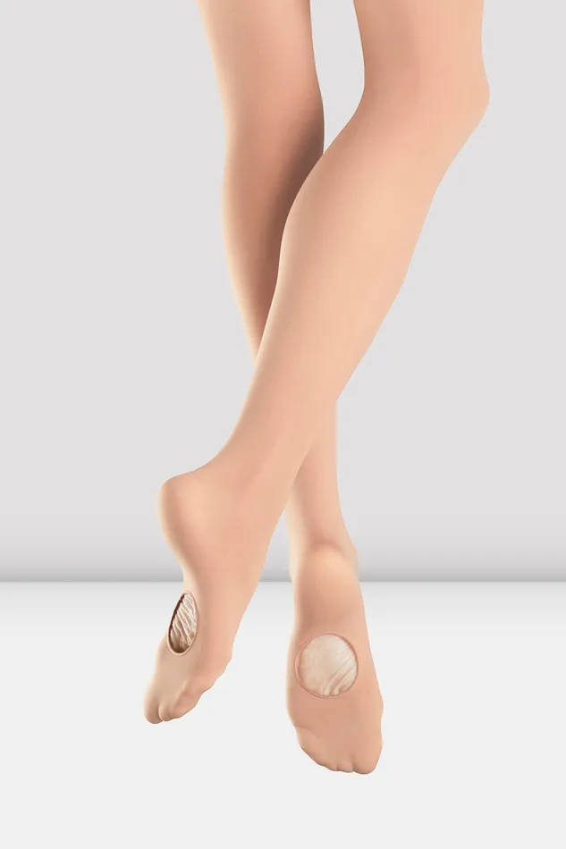 Accessories Tights Bloch Ladies Endura Adaptatoe Tights Salmon