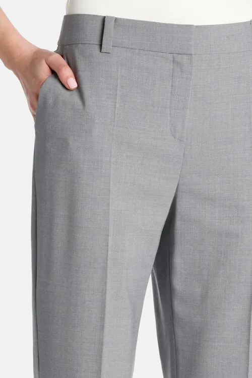 Acromatico Acromatico Grey Melange Women Pants Luisa Spagnoli