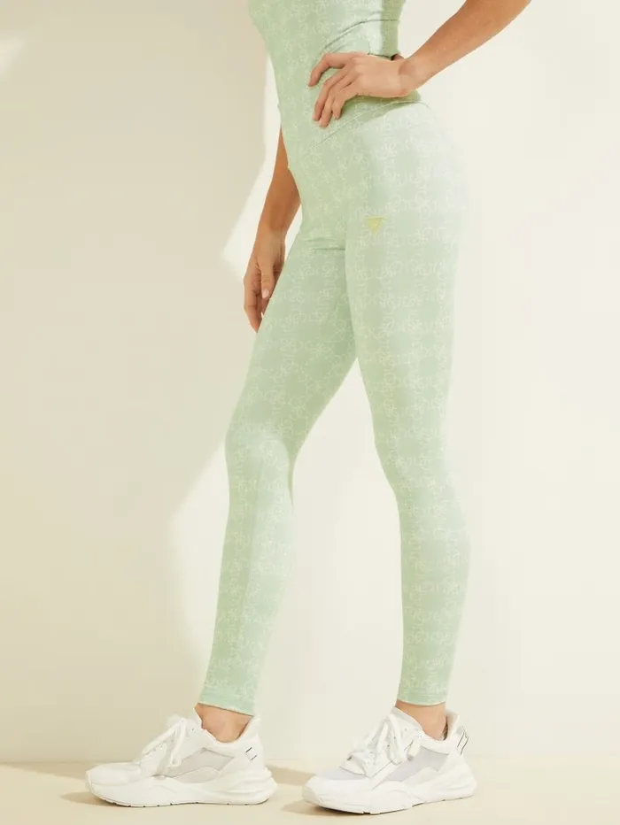Activewear Caitlin Logo Leggings 4g Logomania Cold Dew Sma 8211 GUESS Women Activewear Caitlin Logo Leggings 4g Logomania Cold Dew Sma 8211 GUESS Women