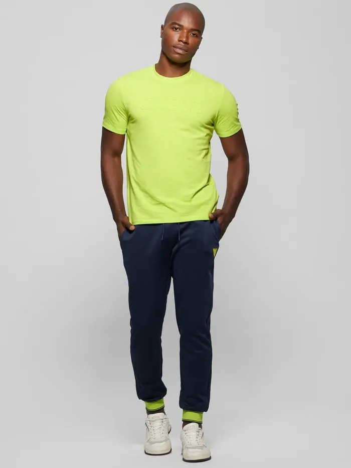 Activewear Men Eco Leroi Active Pants Silk Blue GUESS Activewear Men Eco Leroi Active Pants Silk Blue GUESS