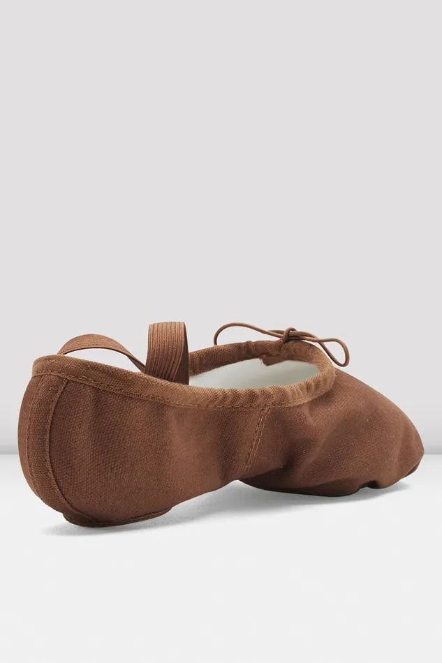 Adult Ballet Bloch Mens Pump Canvas Ballet Shoes Cocoa Canvas