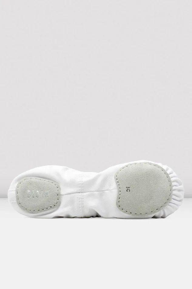 Adult Bloch Ladies Performa Stretch Canvas Ballet Shoes White Canvas Ballet